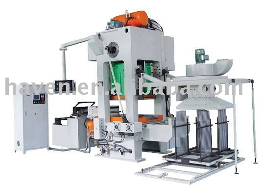 YKL series antomatic fins punching dummy production line