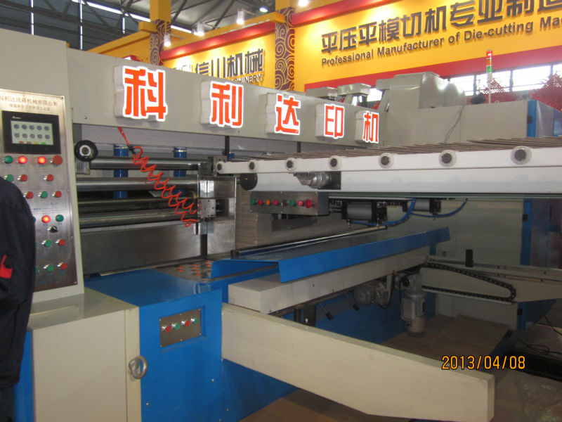 YKM-XF series full automatic corrugated board printing with slotter