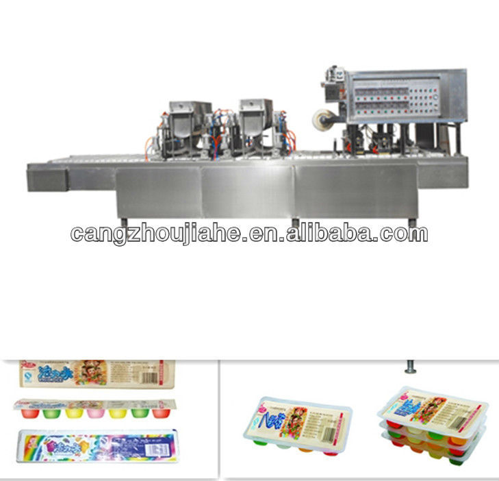 yogurt dairy beverage plastic cup filling and sealing machine