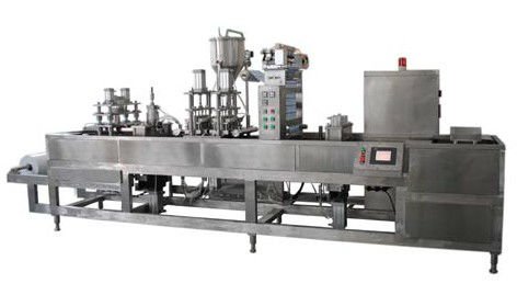 yogurt plastic cup filling machine