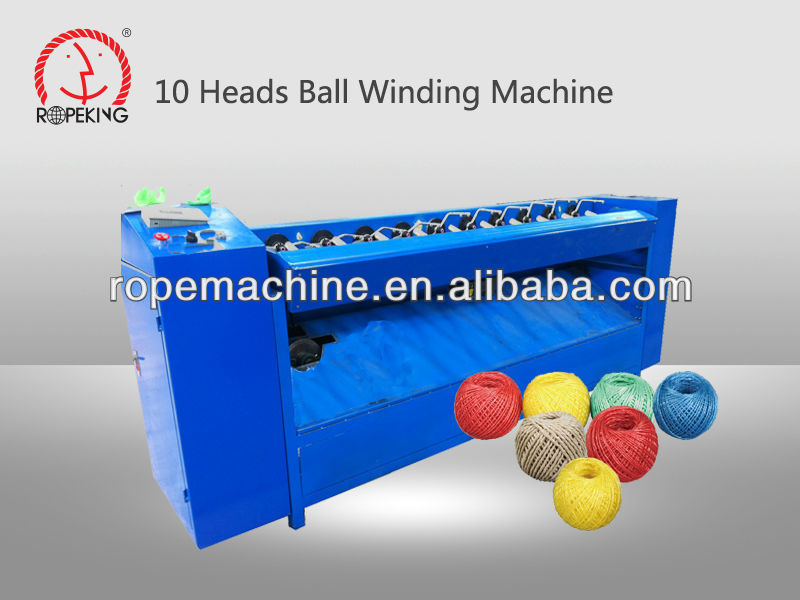 (your best choice)Rope Net hdpe/ldpe blown film ball winding forming machine for sale