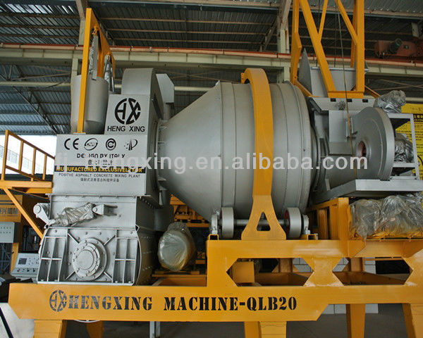 YQLB20 Mobile portable asphalt batch plant asphalt mixing plant