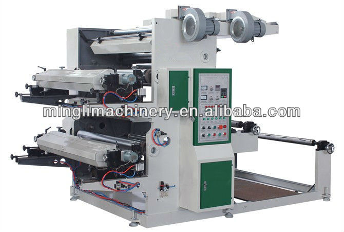 YT-2800 Normal speed plastic bag film flexographic printing machine