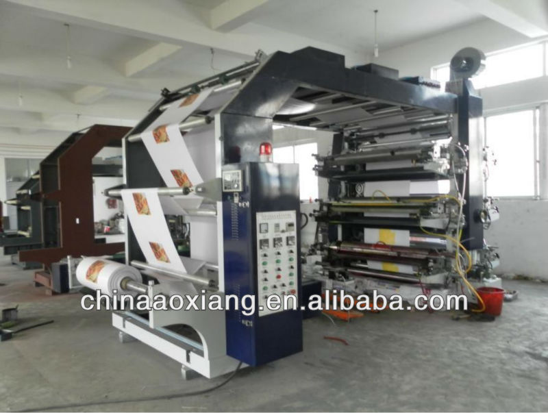 YTB-41000 High speed four colors cup paper Flexographic Printing Machine