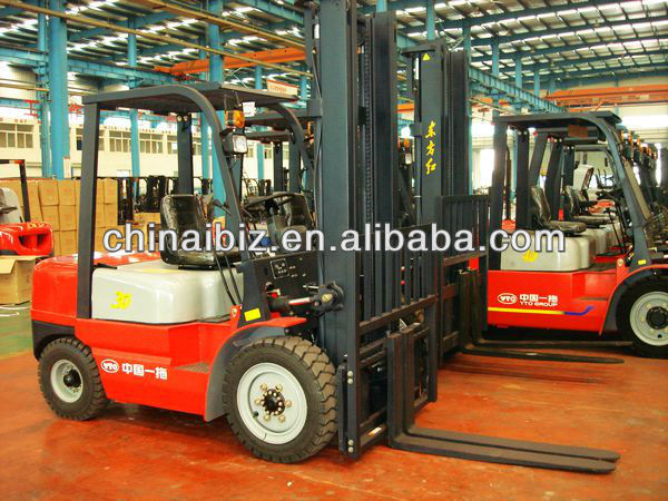 YTO 3ton cheap mini forklifts price(CPC30F1)