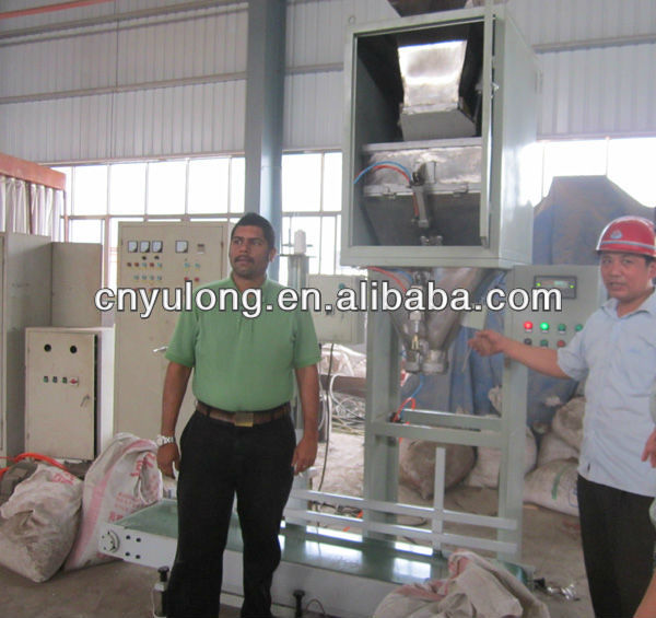 YULONG pellet packing machine for plastic bags