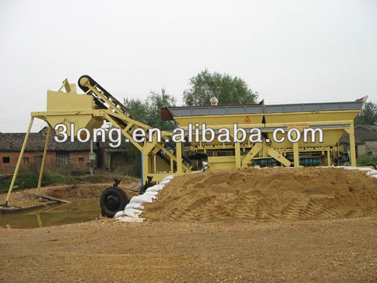 YWCB200 Mobile Stabilized Soil Batching Plant