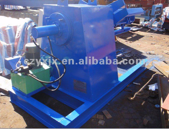 YX 5 Tons Hydraulic decoiler