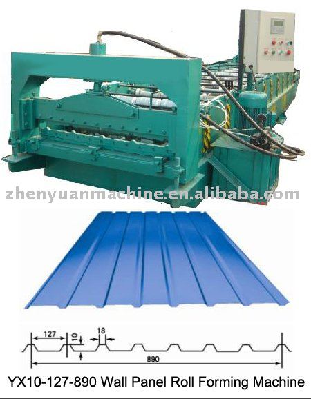 YX10-127-890 cold roll forming machine, Factory!