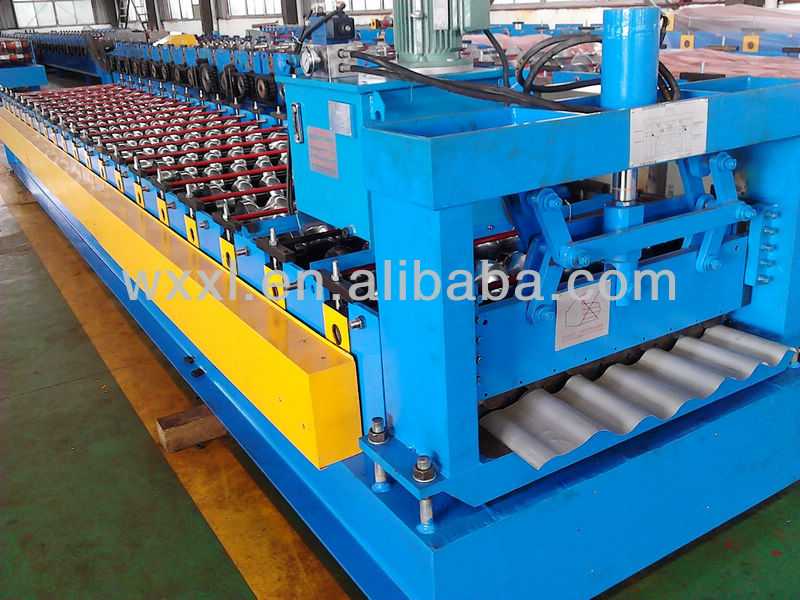 YX16-76-760 Arc Slab Roof Metal Stud Roll Forming Machine