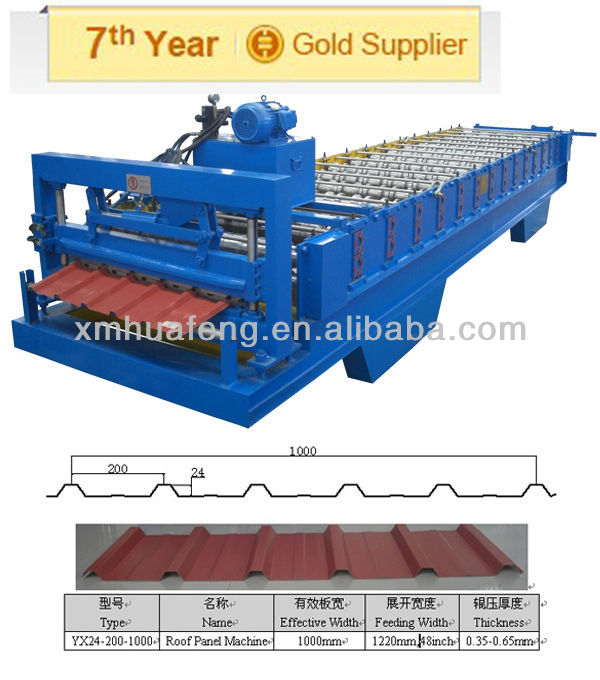 YX24-1000 Wall Roof Making Machine