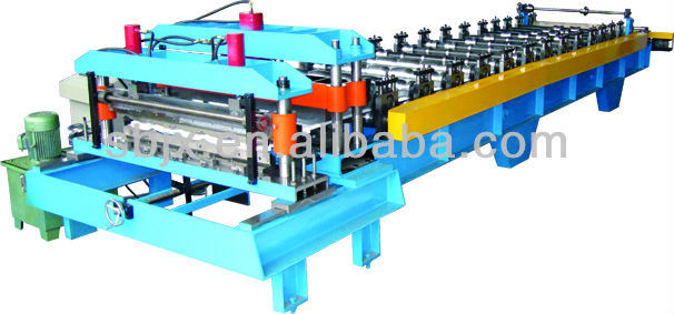 YX25-183-1100 Color steel tile cold roll forming machine