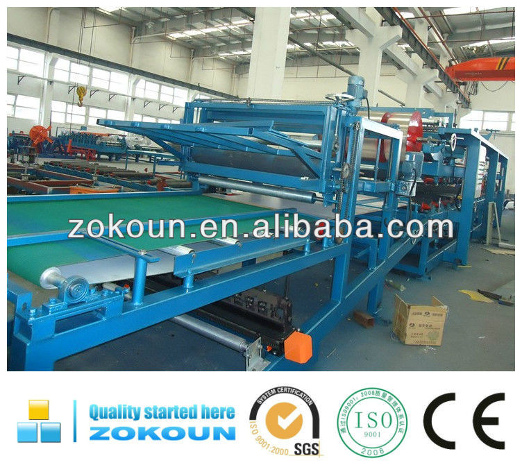 Z-Lock Sandwich Panel Making Machine