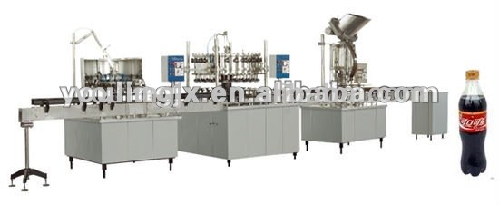 zBeverage Machinery Gas Containing Drink Auto Washing, Filling And Sealing Production Line, beverage filling ,bottling equipment