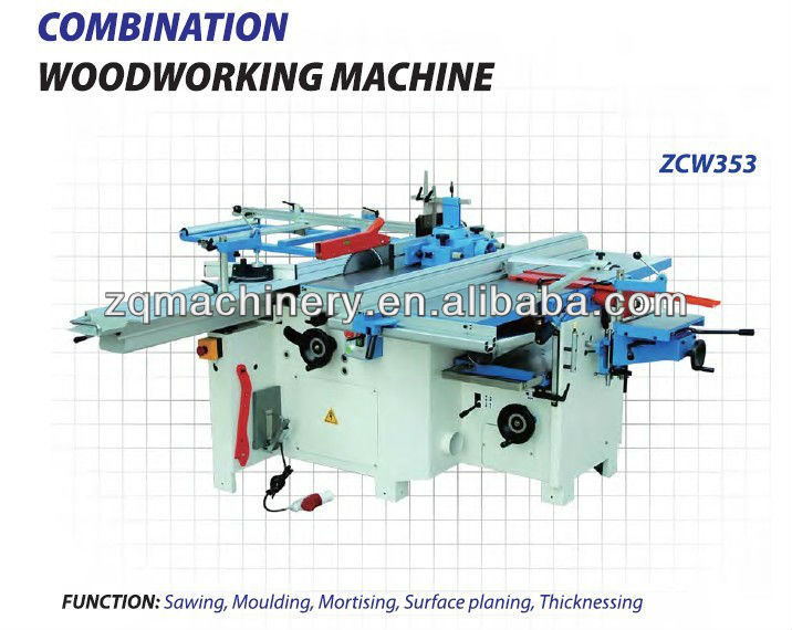 ZCW353A Combined Woodworking Machines (5 function)