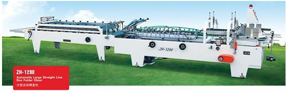 ZH-1200 Automatic Large Straight Line Box Folder Gluer