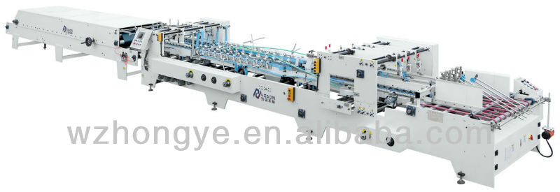 ZH-1300FT-H CARTON BOX FOLDER GLUER MACHINE