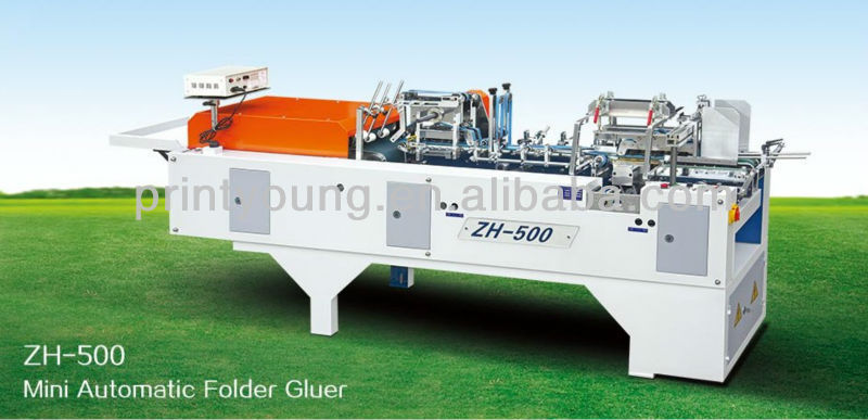 ZH-500 Automatic Folder Gluer for Small Box