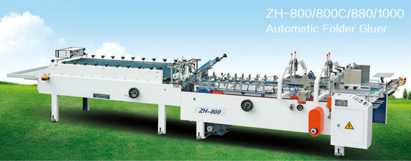 ZH-800/800C/880/1000 BOX GLUING MACHINE