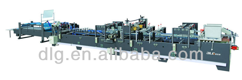 ZH-GD106 High-speed Automatic Folder Gluer For Lock-Bottom Paper Box