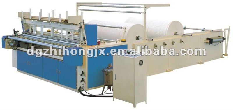 ZH-ZFF-III-D Full-Automatic Embossing and Perforating Toilet Paper Making Machine