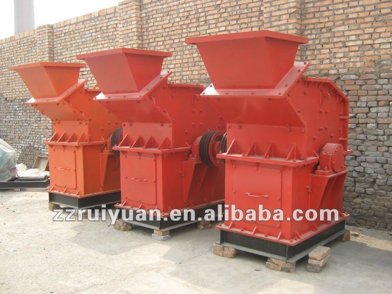 Zhengzhou Ruiyuan Hammer Crusher used in stone production