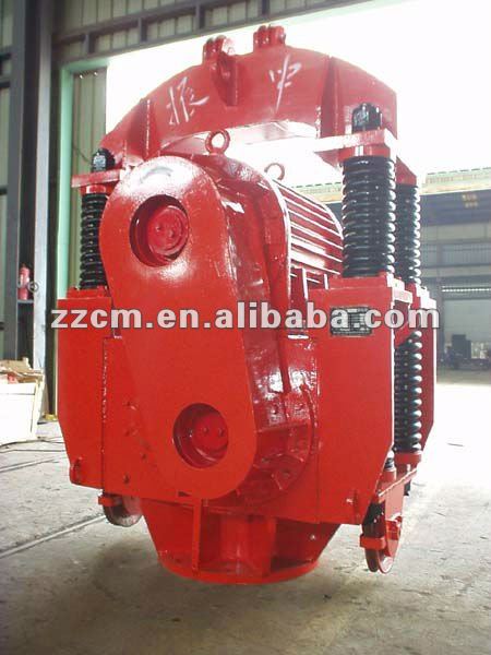 Zhenzhong brand pile driver hammer DZ60 could drive concrete pile/lime pile/steel pipe pile