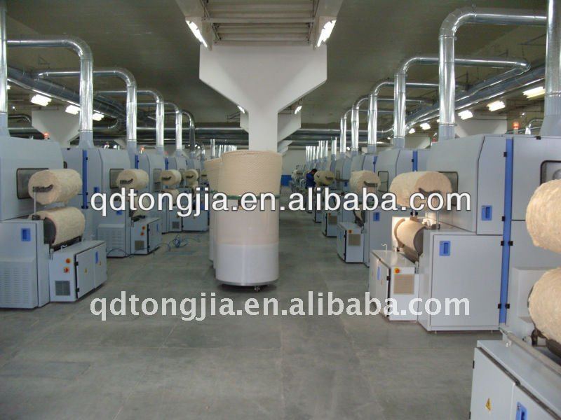 Zig zag cotton pad production line for surgical