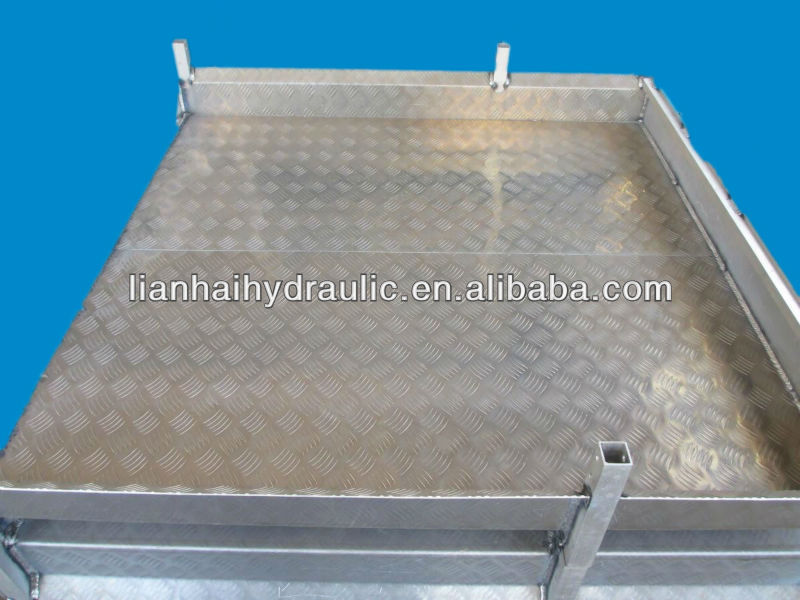 zinc plated aerial work platform aerial platform truck