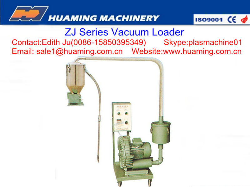 ZJ vacuum charger plastic automatic charger plastic loader loading material charge feed in raw material zhangjiagang huaming