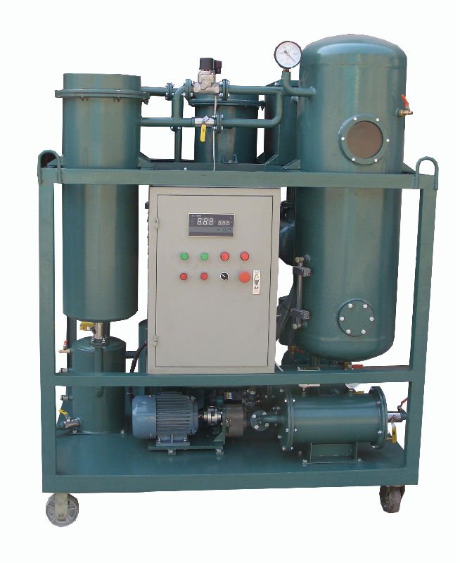 ZJC turbine vacuum oil purifier, waste oil disposal machine