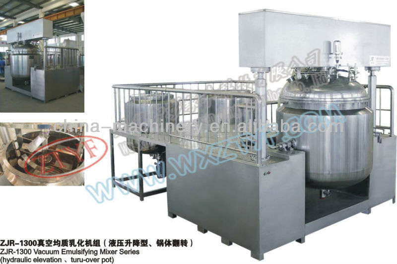 ZJR-1000/1300 Vacuum emulsifying mixer