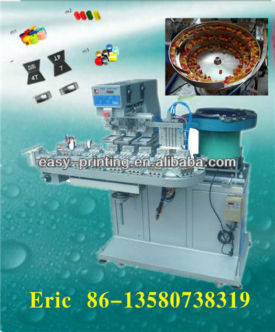 ZKAP-CMJ4 automatic hanger size mark pad printing machine