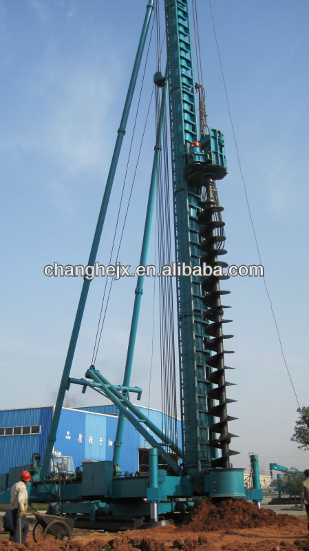 ZL-Y series large diameter rock-penetrating hydraulic long screw drilling rig