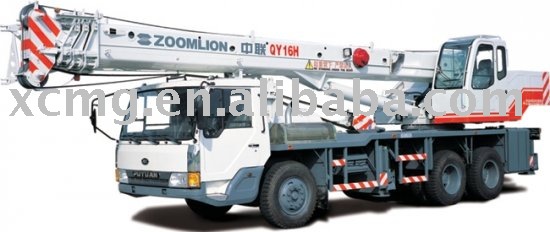 zoomlion 16 ton crane truck