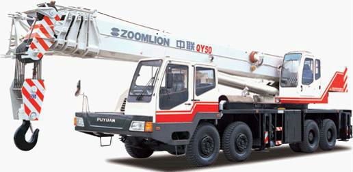 ZOOMLION 50ton HYDRAULIC TRUCK CRANE