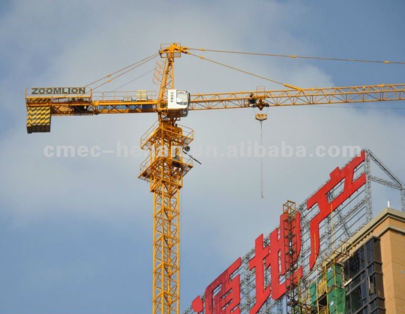 zoomlion 6 ton tower crane TC5013B-6