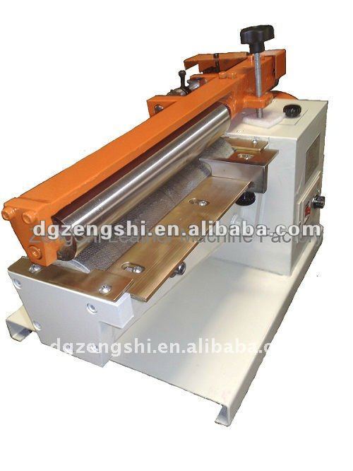 ZS-09N semi-automatic shoe insole pu pvc leather gluing making machine