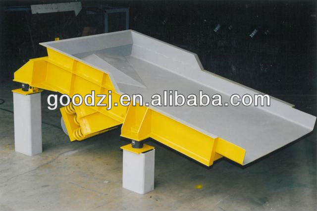 ZSW Tungsten Ore Vibrating Feeder used in Building