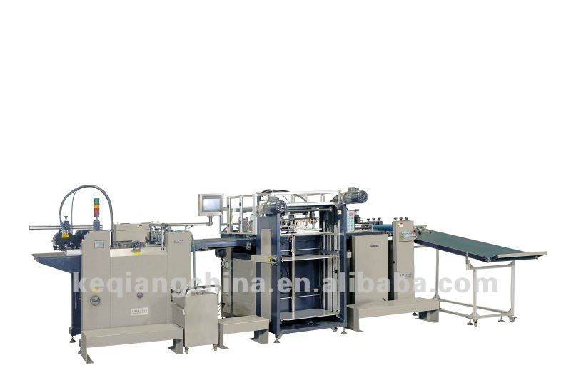 ZTC-900C Automatic End Paper Gluing Machine