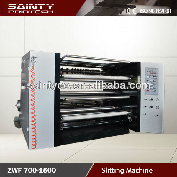 ZWF 700-1500 High Speed Kraft Paper Slitting Machine