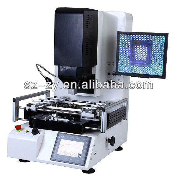 ZX-360 bga rework station automatic reballing touch screen best seller solder optic alignment bga stencils