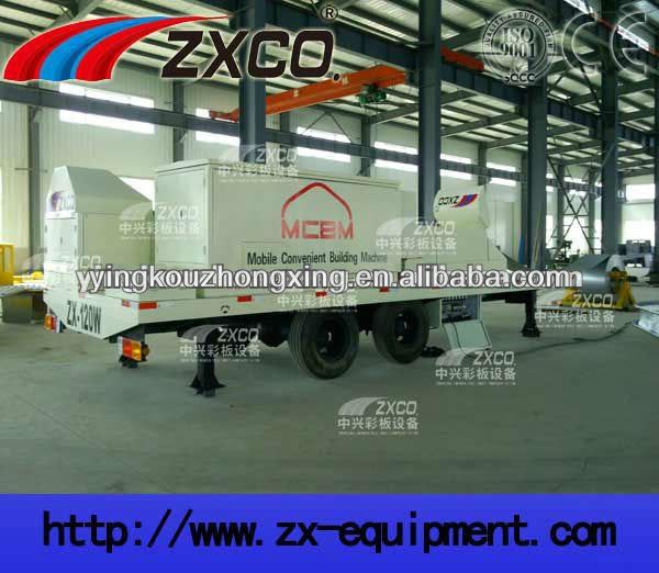 ZX-MCBM-120W Mobile Convenient Building Machine