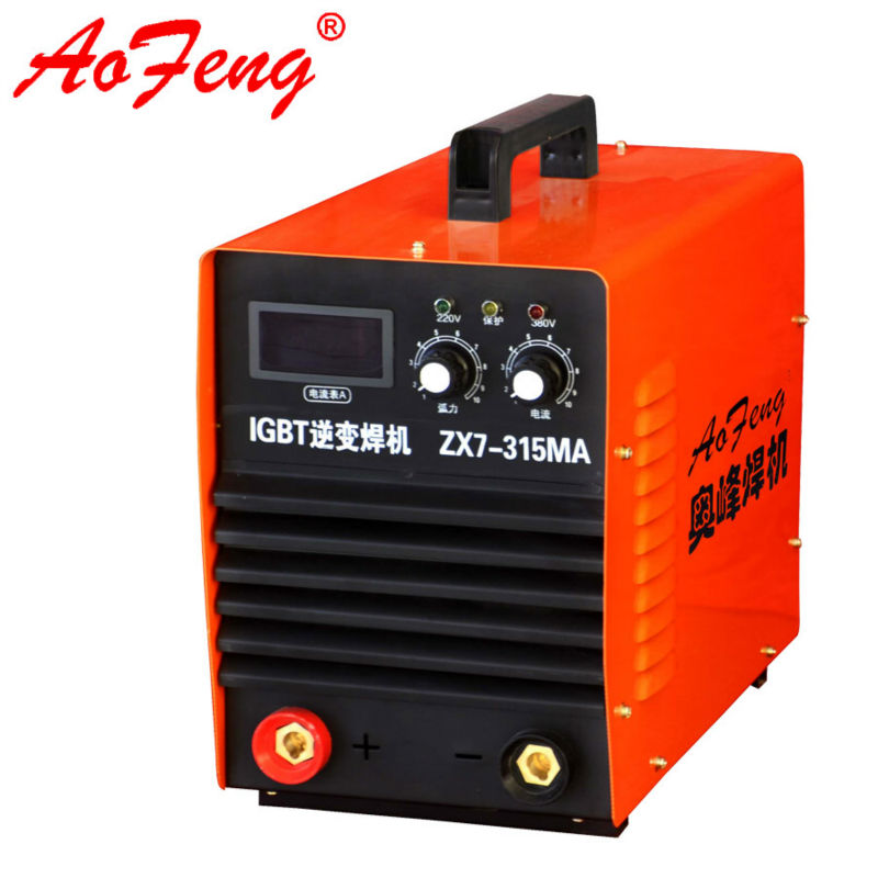 ZX7-315MA DC Inverter MMA welding machines (220v/380v dual power supply)