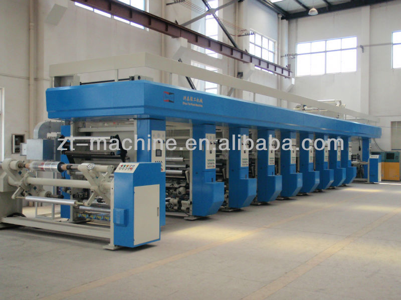 ZY150 Plastic Film Rotogravure Printing Machine