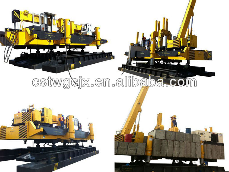 ZYC 600 hydraulic pressure static pile driver /electro hydraulic drive