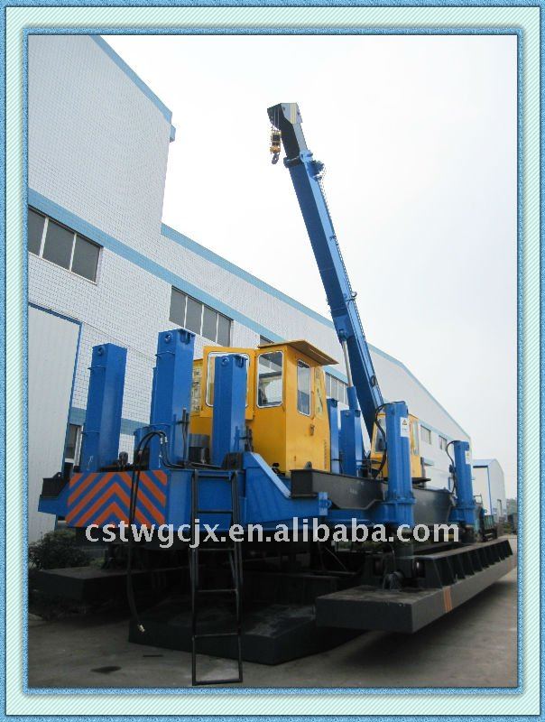 ZYC180 tons hydraulic static pile driver