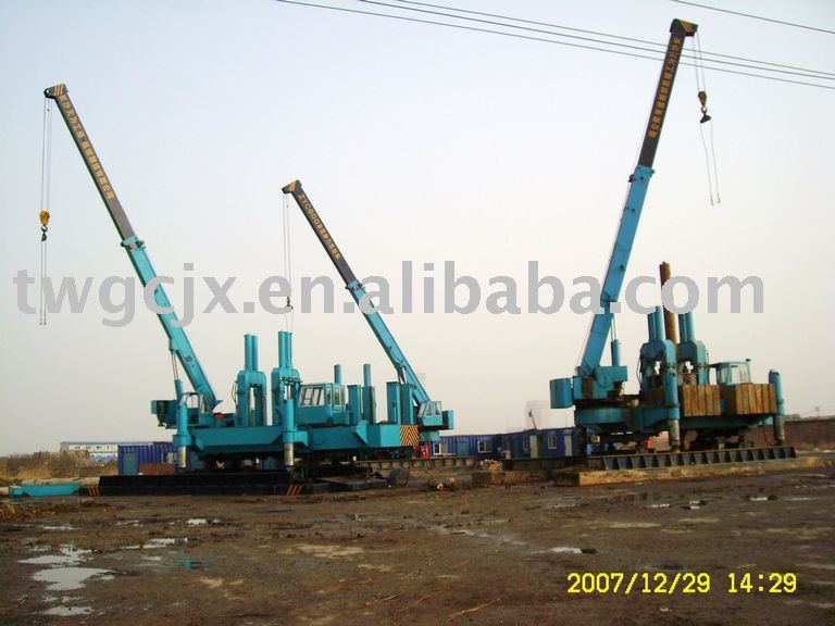 ZYC600B-B hydraulic static pile driver