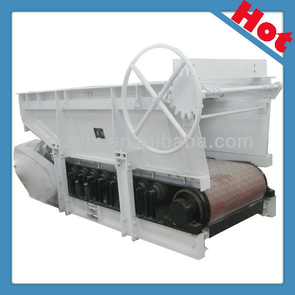 ZYM brand large capacity belt feeder, belt feeder machine