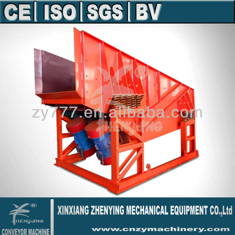 ZYZG Carbon Steel Stone Vibrating Feeder Machine